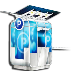Parking kiosk sa rampom