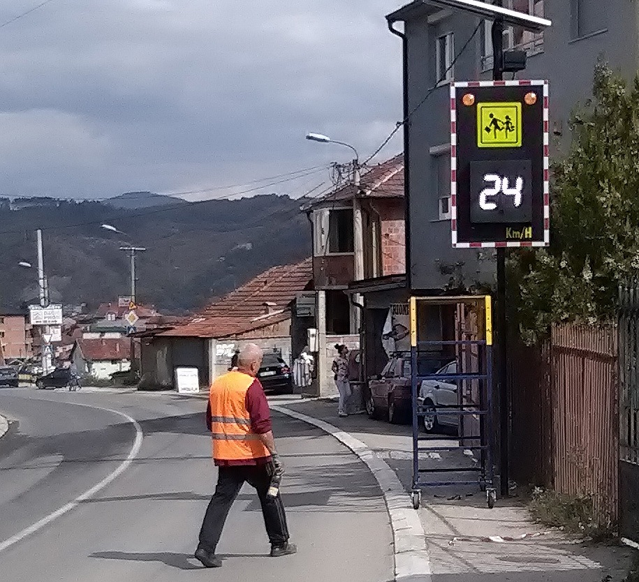Solarni radar za prikaz brzine