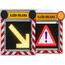 LED signalna tabla sa 5 promenljivih znakova